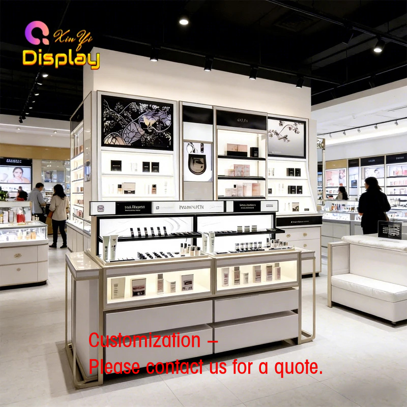 Luxury Skin Care - custom.Luxury Skincare Shop Fixtures Stylish LED