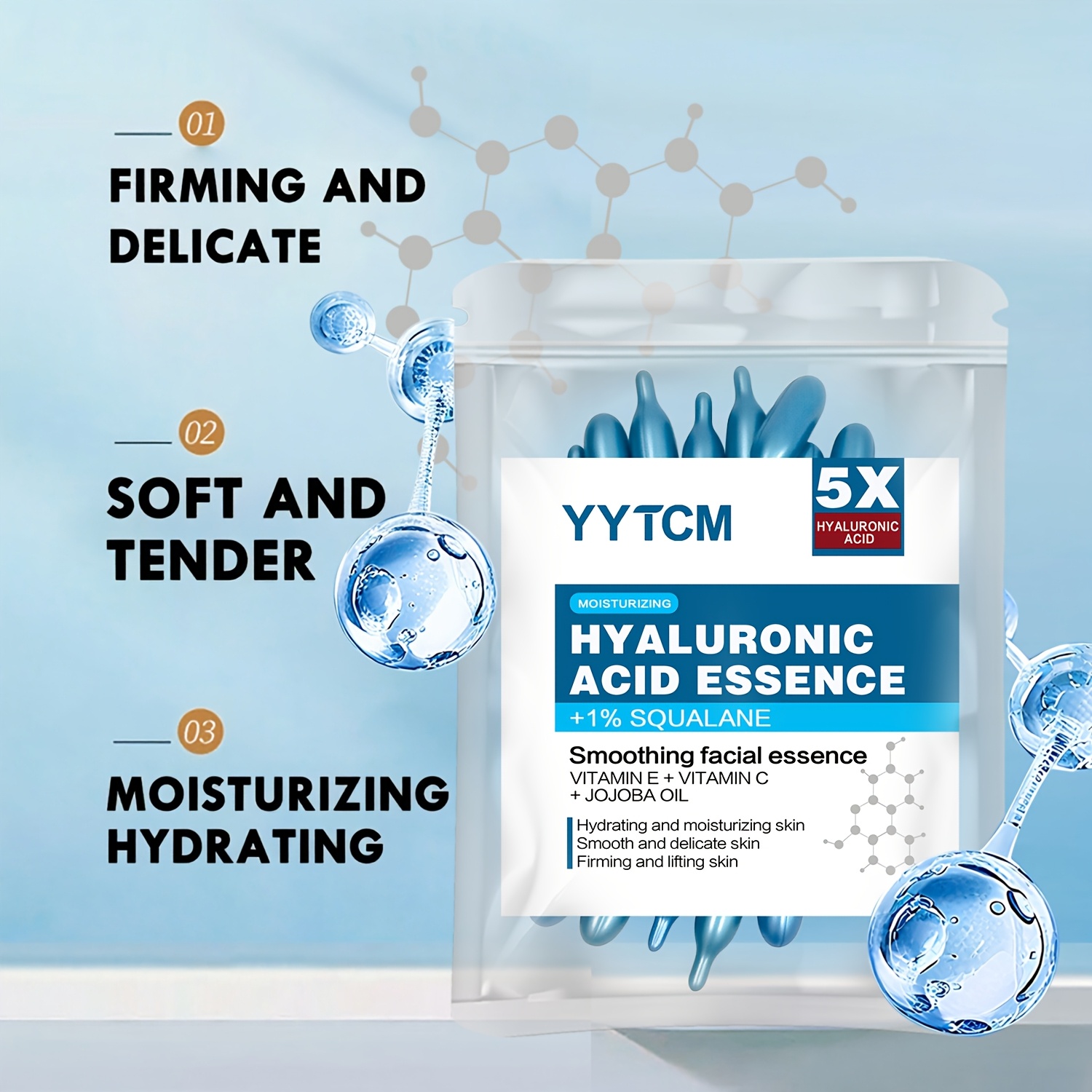 Hyaluronic Acid Deep Moisturiz - огляд і ціна Luxury Skincare Wholesale