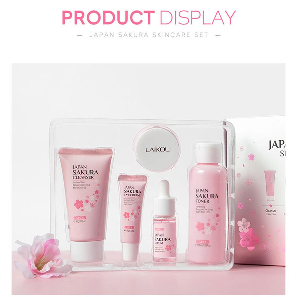 5/3pcs/Set Sakura Skin Care Se - огляд і ціна Luxury Skincare Wholesale