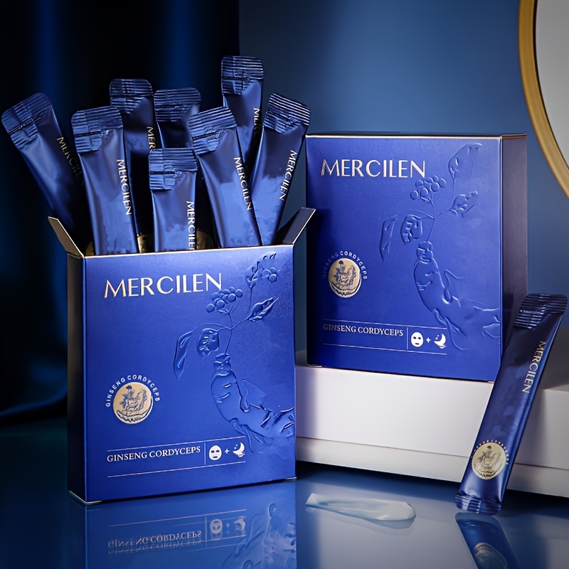 MERCILEN Ginseng Cordyceps Col - огляд і ціна Luxury Skincare Mask