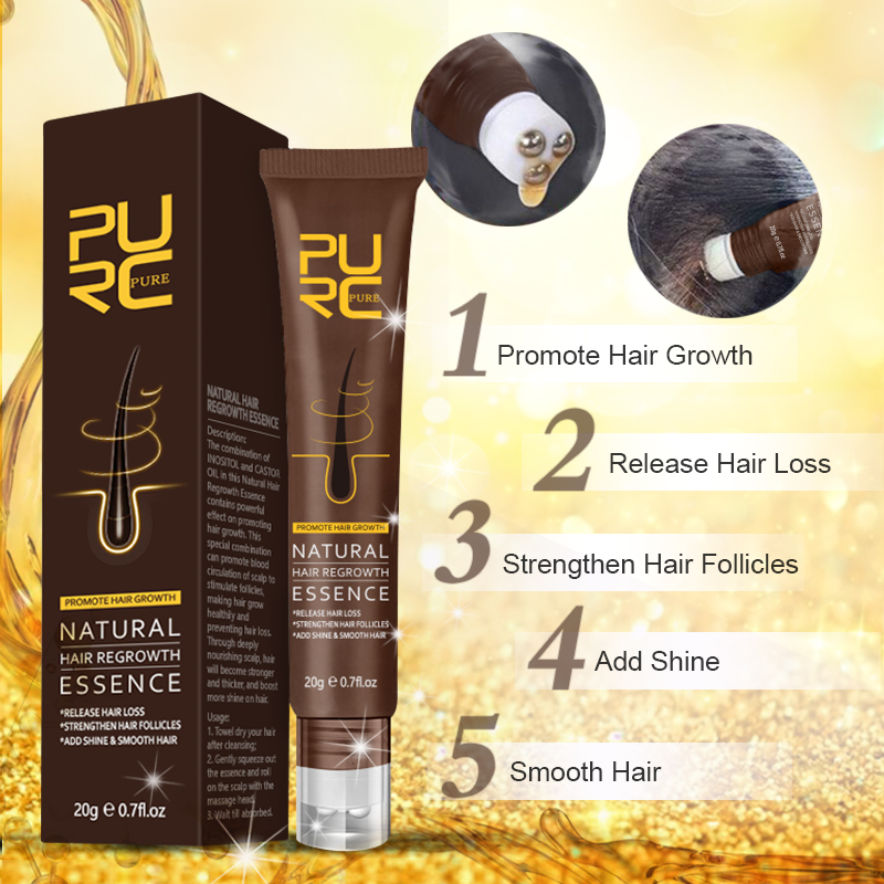 PURC Ginger Hair Growth Serum  - огляд і ціна Epidermal Growth Factor