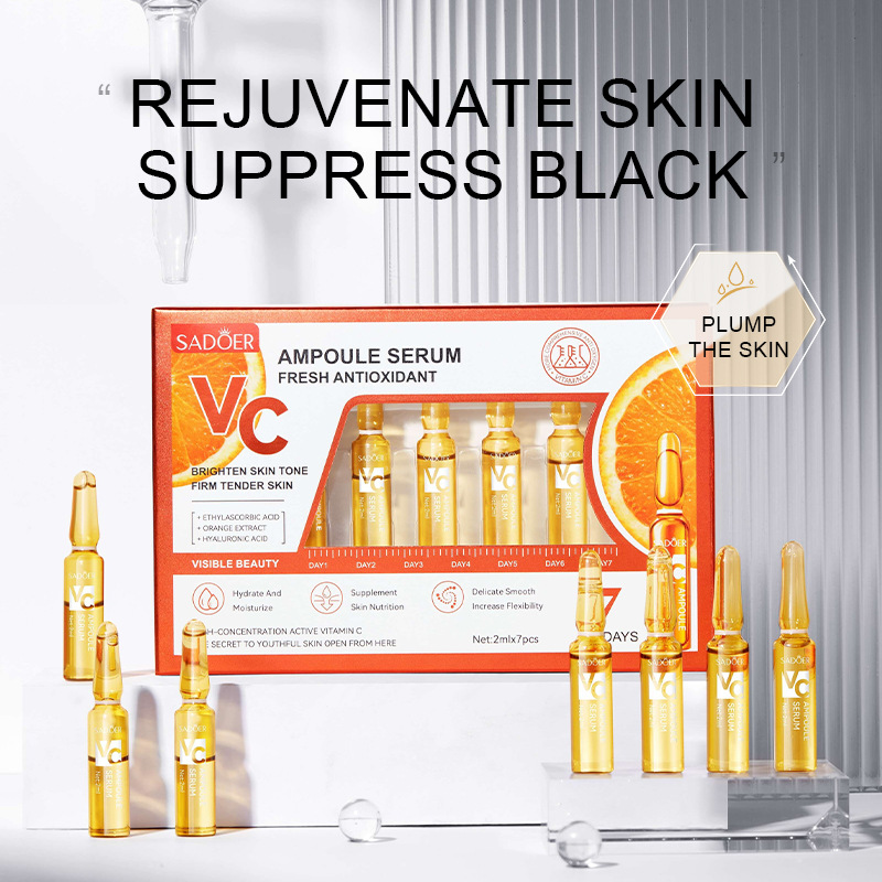 7pcs/Kit SADOER Ampoule Vitami - огляд і ціна Luxury Skincare Wholesale