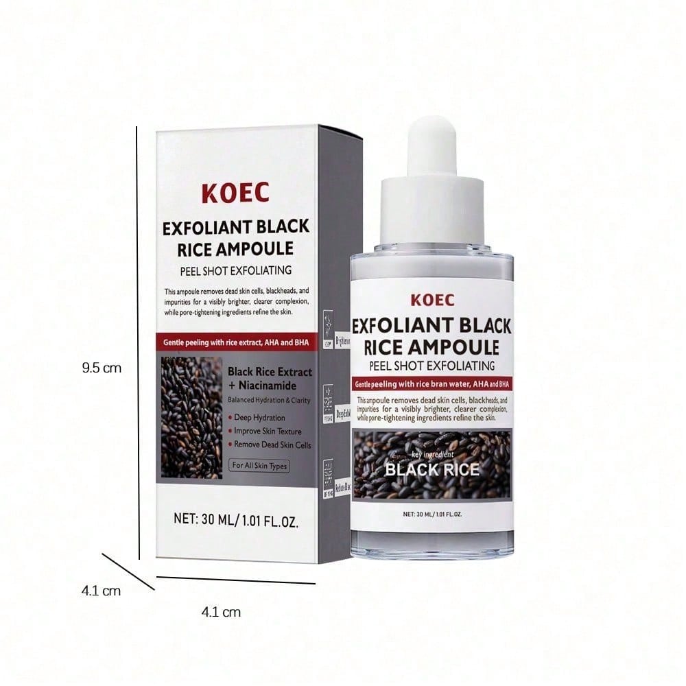 Exfoliating Black Rice Ampoule - огляд і ціна Luxury Skincare Daily